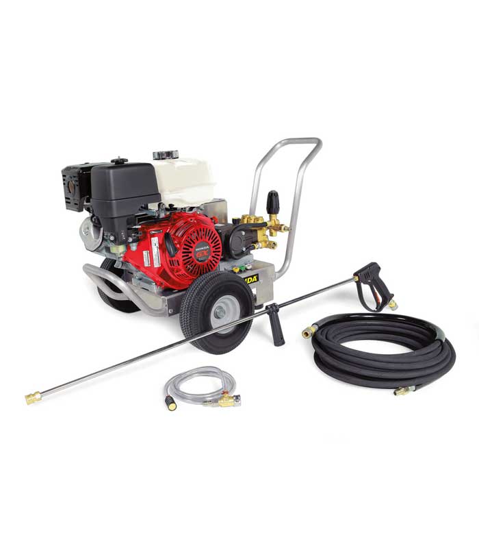 Landa, Karcher and Alkota cold water gas and diesel-powered pressure  washers remove stubborn dirt and debris